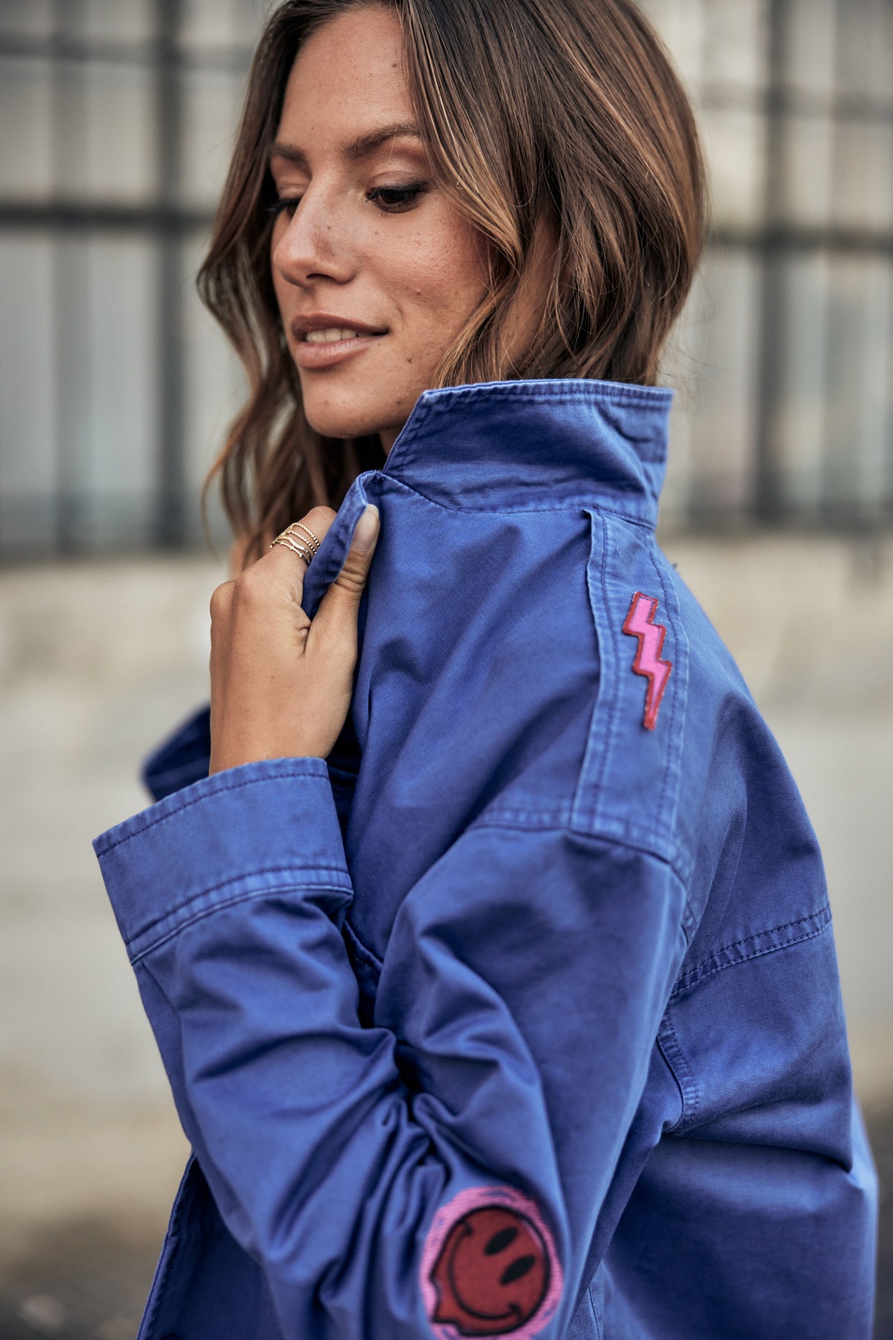 

Patch-Hemdjacke Damen Venty Patches 2 dazzling blue | Freeman T. Porter