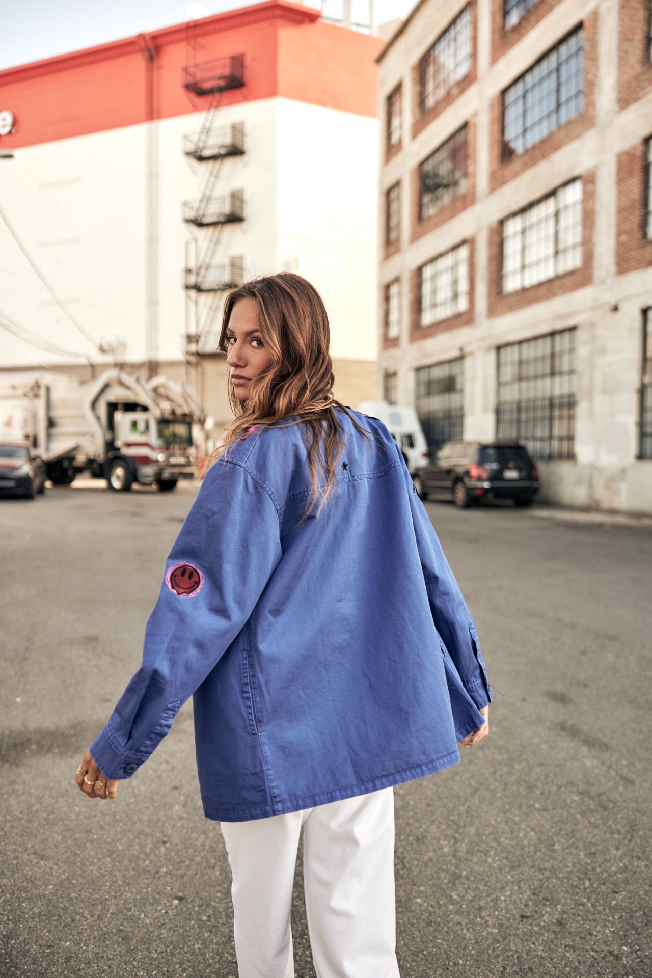 

Patch-Hemdjacke Damen Venty Patches 2 dazzling blue | Freeman T. Porter