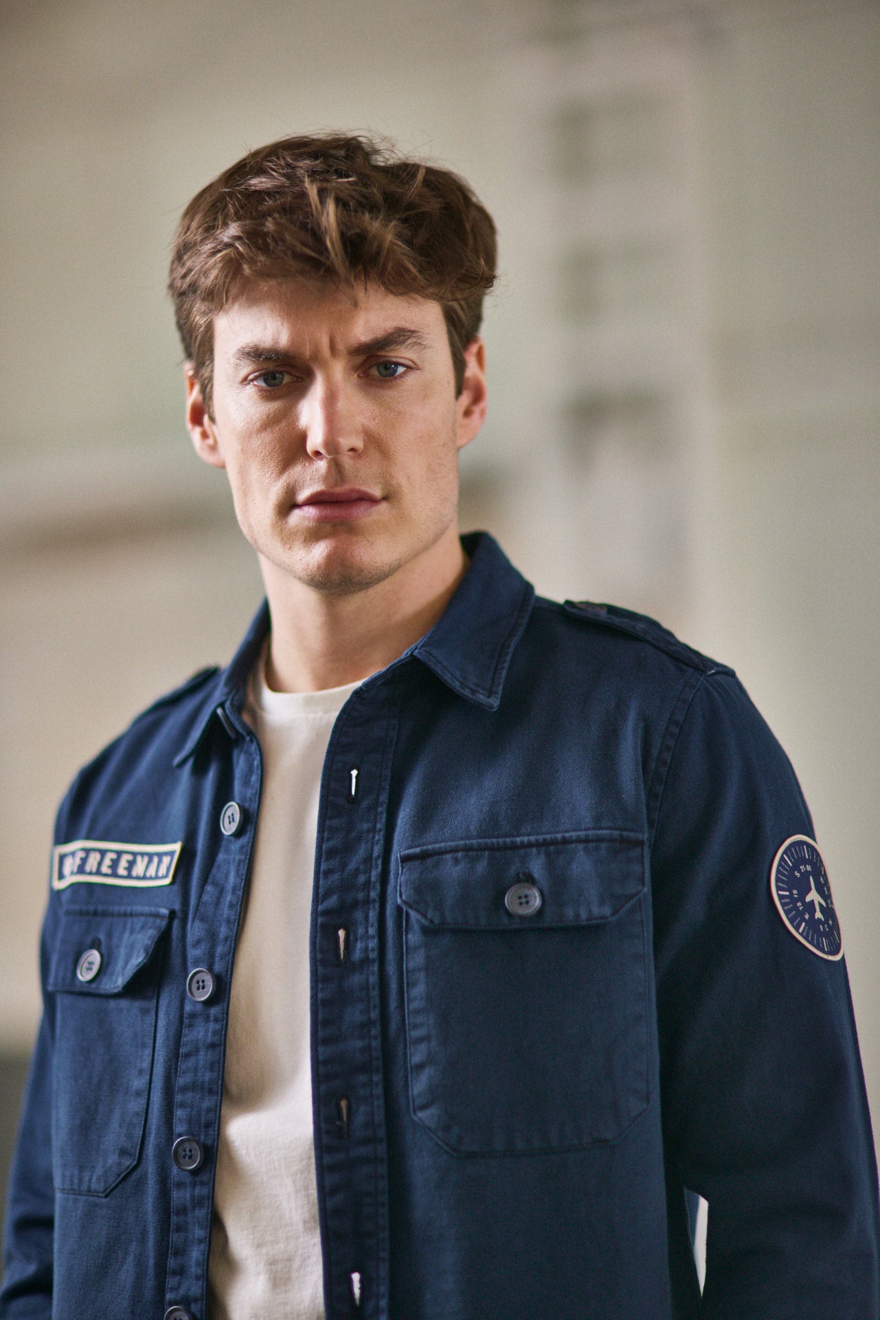 

Veste surchemise Homme Raven Scrapper storm | Freeman T. Porter