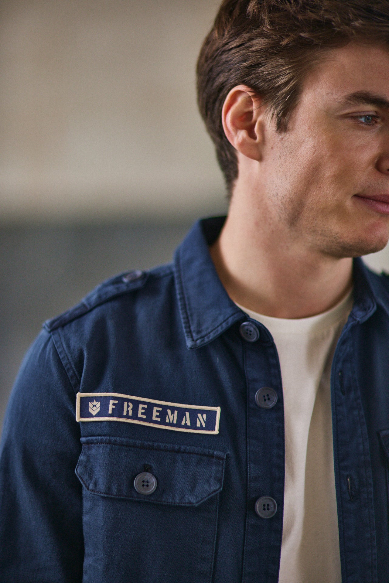 

Veste surchemise Homme Raven Scrapper storm | Freeman T. Porter