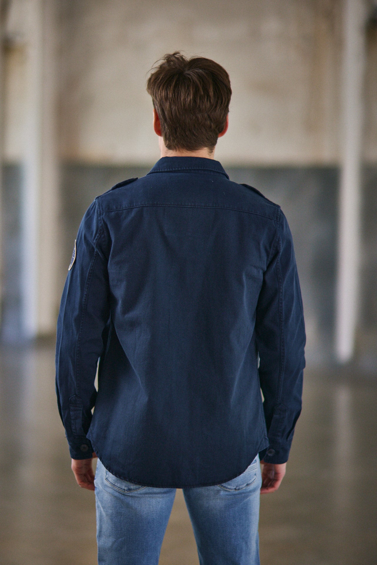 

Veste surchemise Homme Raven Scrapper storm | Freeman T. Porter
