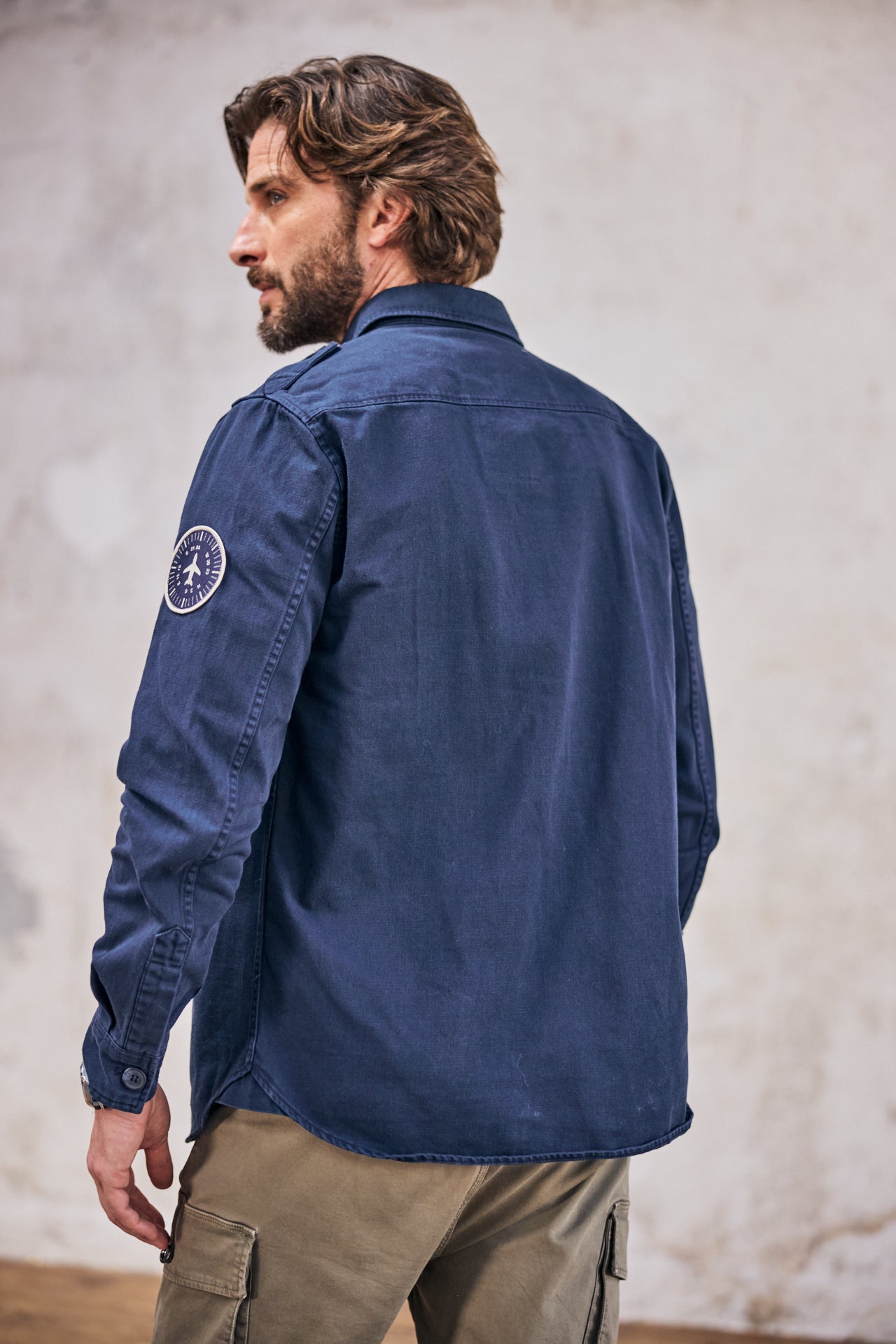 

Überhemd-Jacke Mann Raven Scrapper storm | Freeman T. Porter