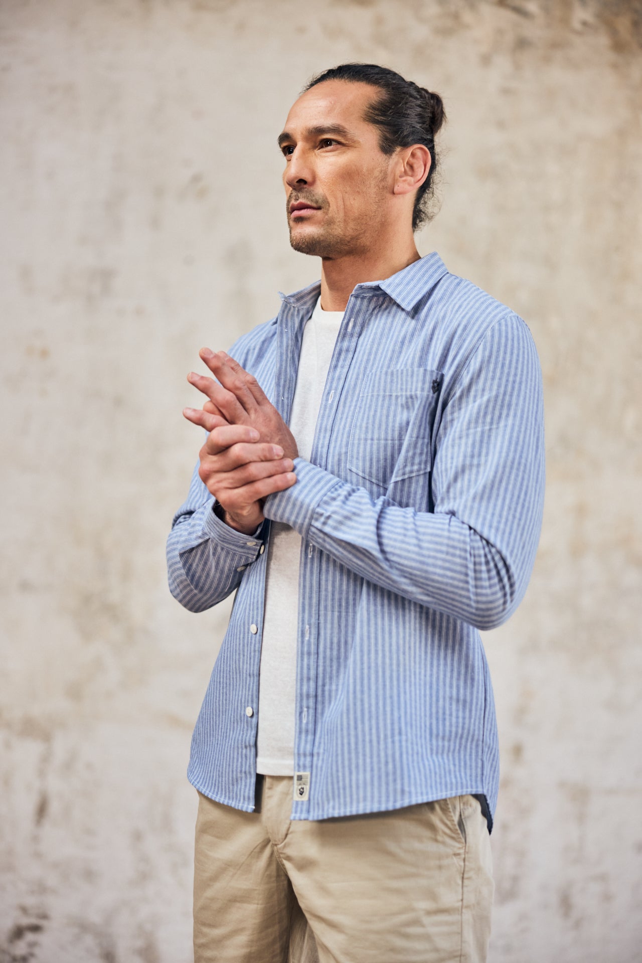 

Camisa recta Hombres Jeremiah Banzai original | Freeman T. Porter
