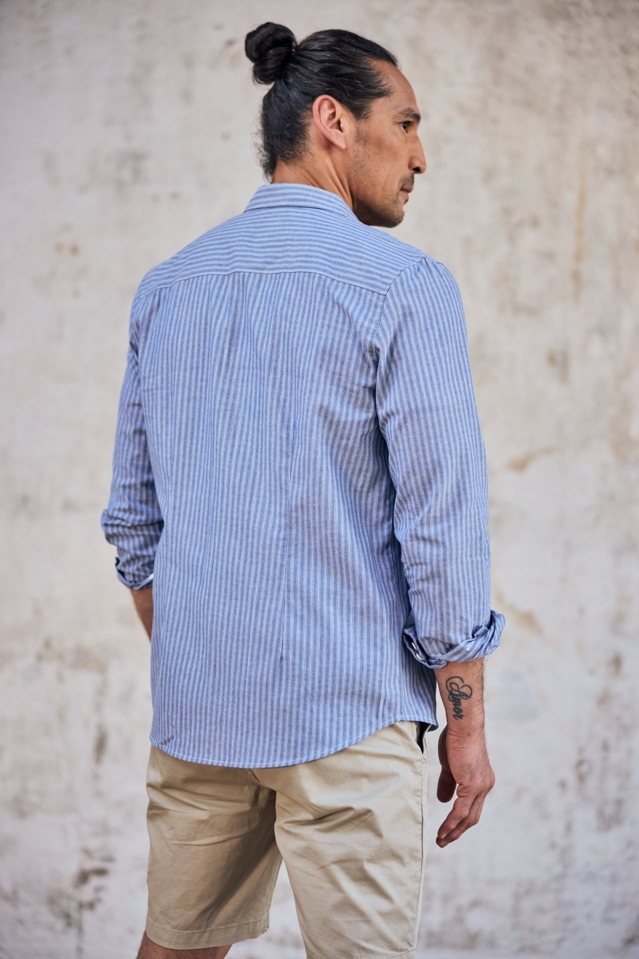 

Camisa recta Hombres Jeremiah Banzai original | Freeman T. Porter