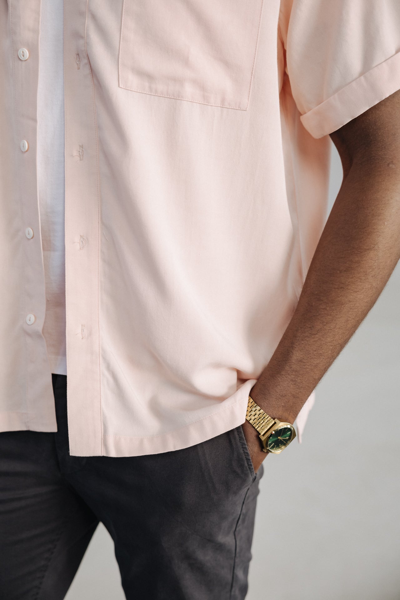 

Embroidered shirt Men Marco Miami light pink | Freeman T. Porter