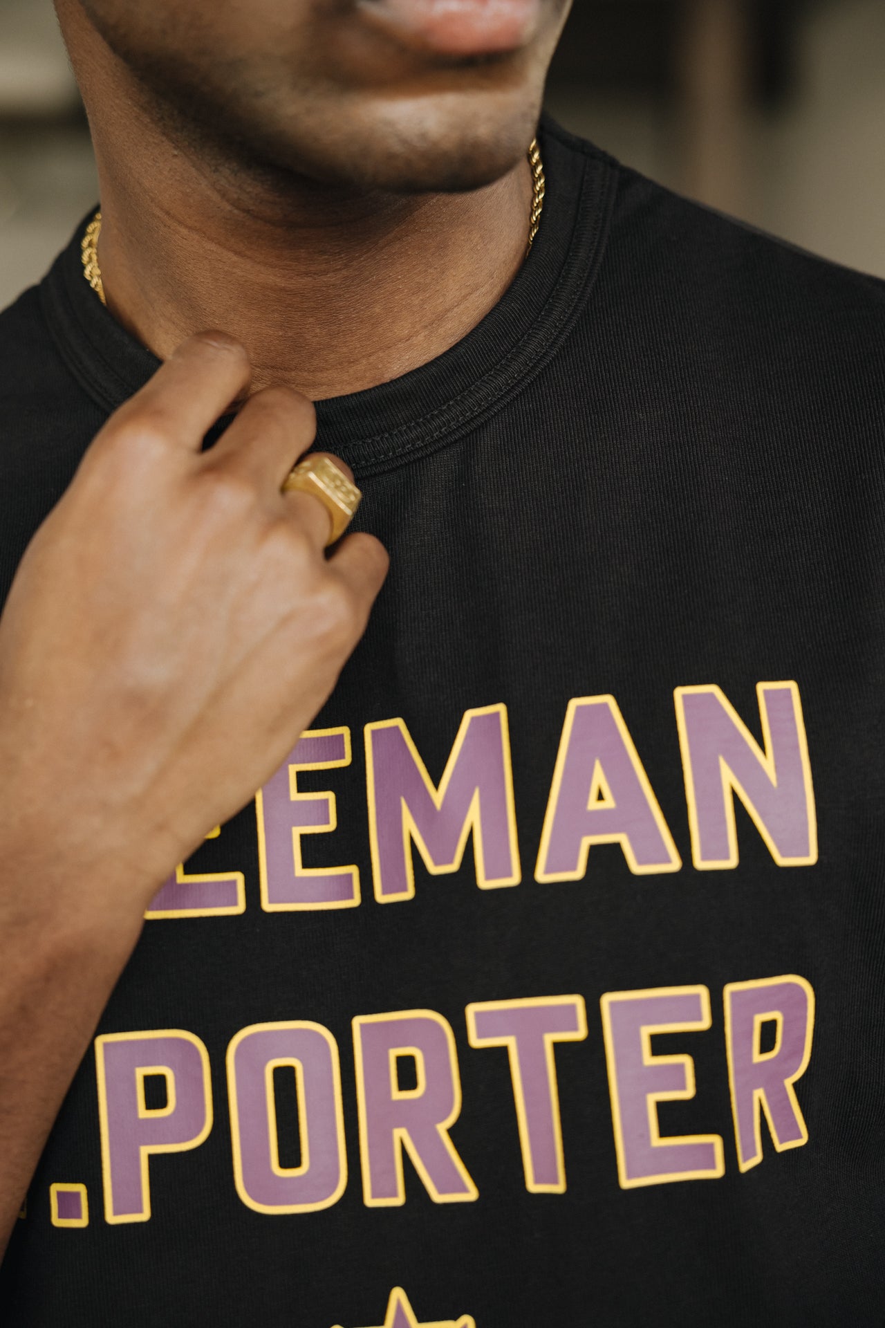 

T-shirt Men Chuck Neon black | Freeman T. Porter
