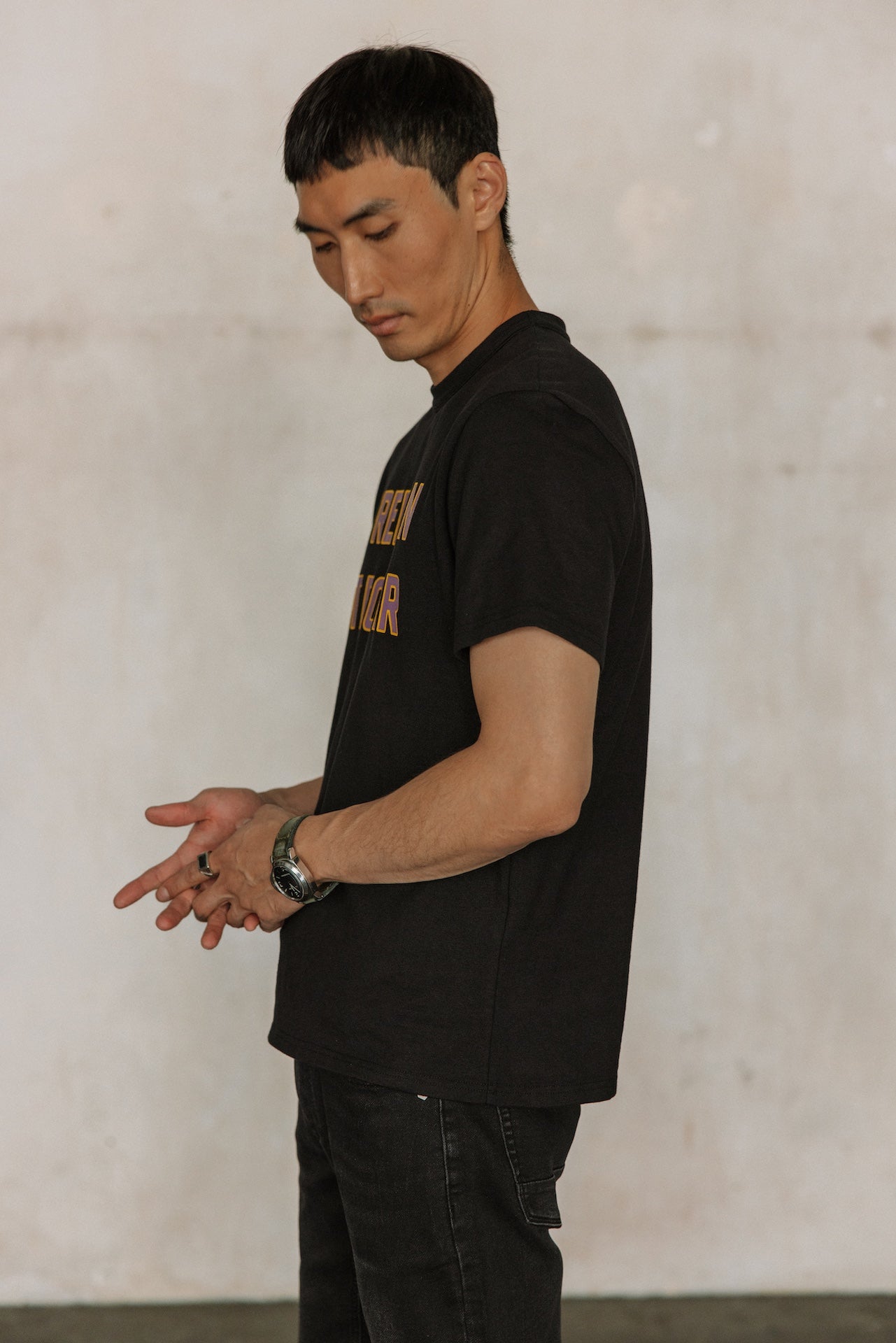 

T-Shirt Mann Chuck Neon black | Freeman T. Porter