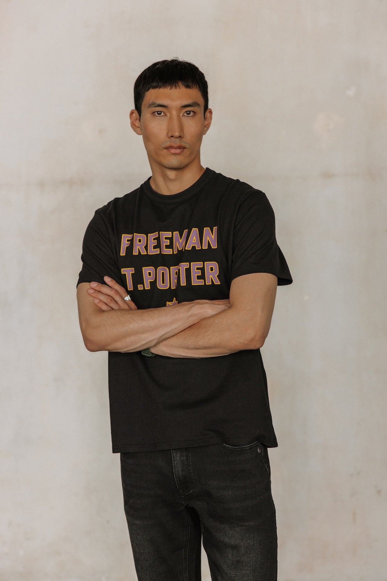

T-Shirt Mann Chuck Neon black | Freeman T. Porter