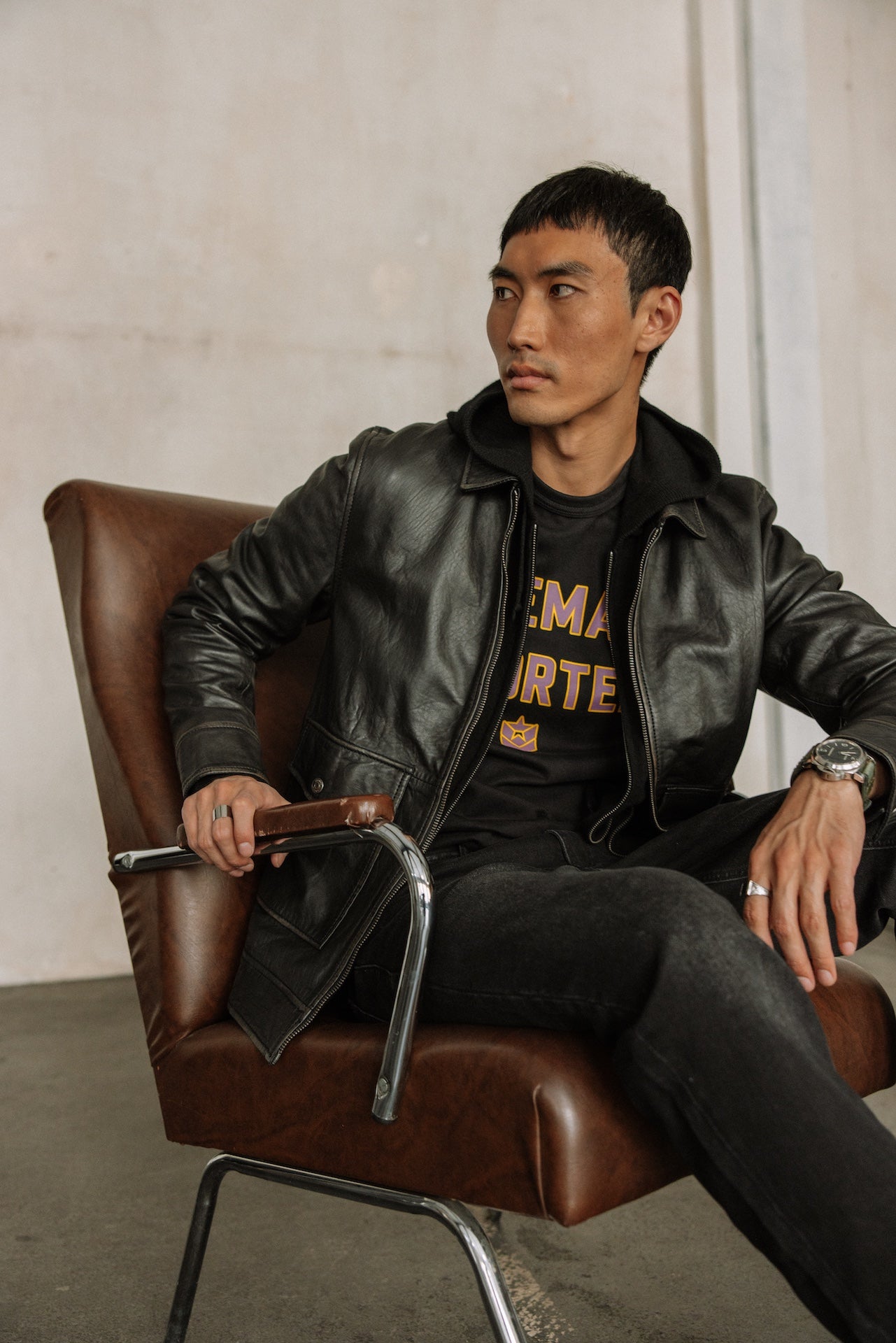 

T-Shirt Mann Chuck Neon black | Freeman T. Porter