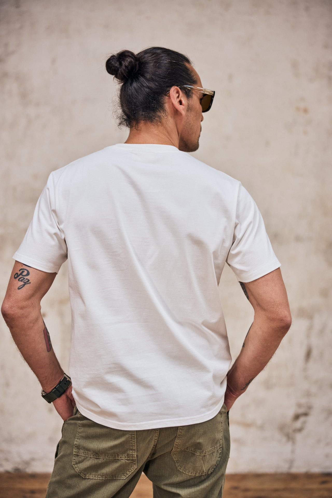 

T-Shirt Mann Chuck Patch white | Freeman T. Porter