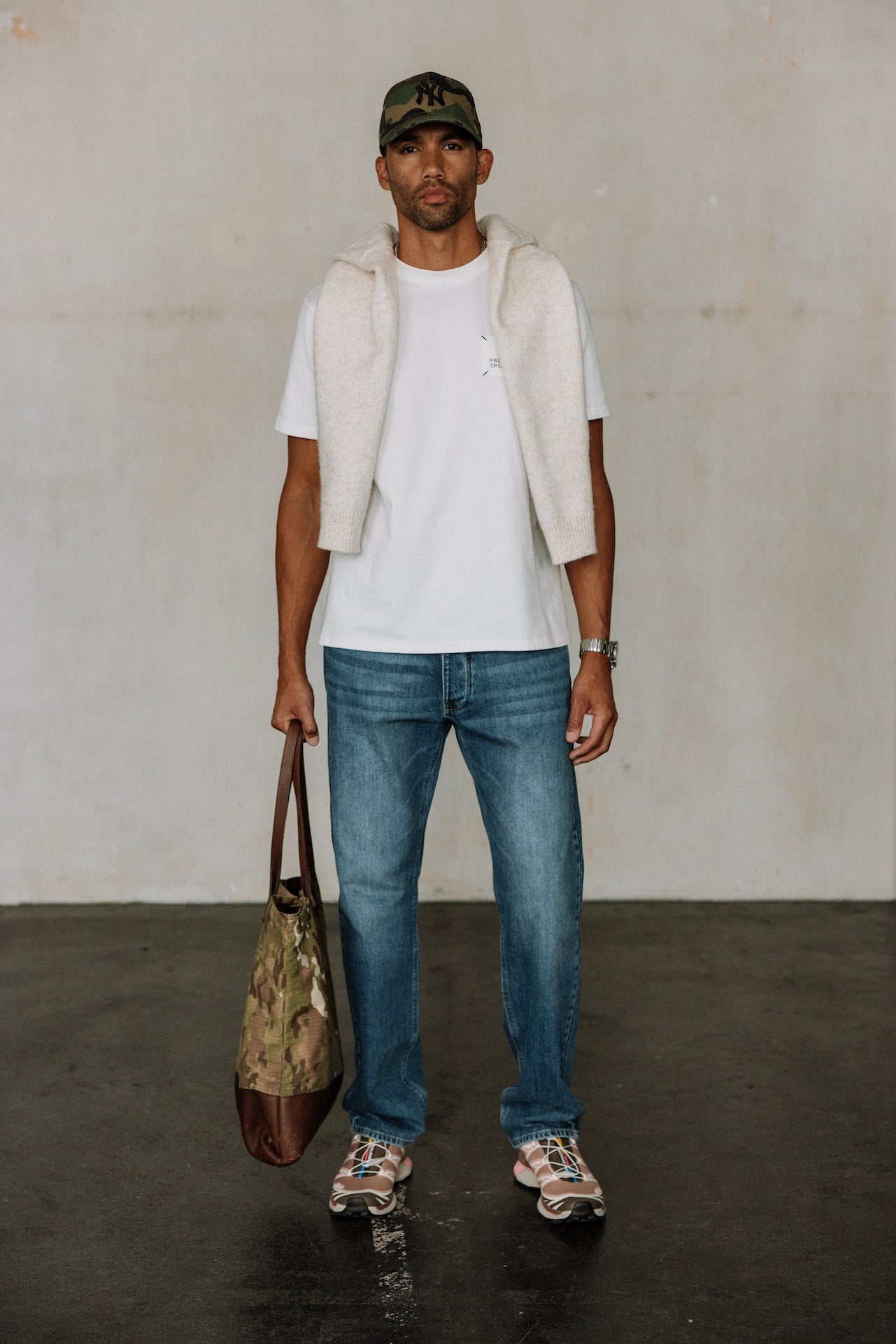 

T-shirt Men Chuck Patch white | Freeman T. Porter