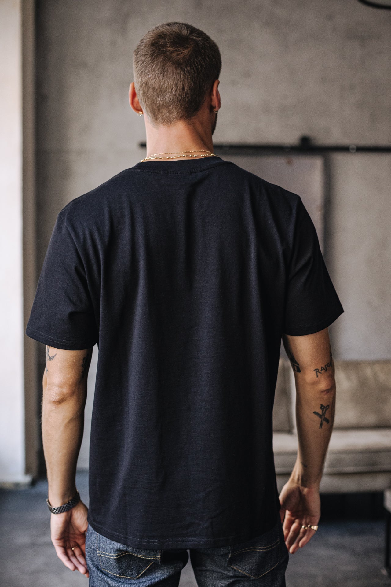 

T-shirt Homme Chuck Patch black | Freeman T. Porter
