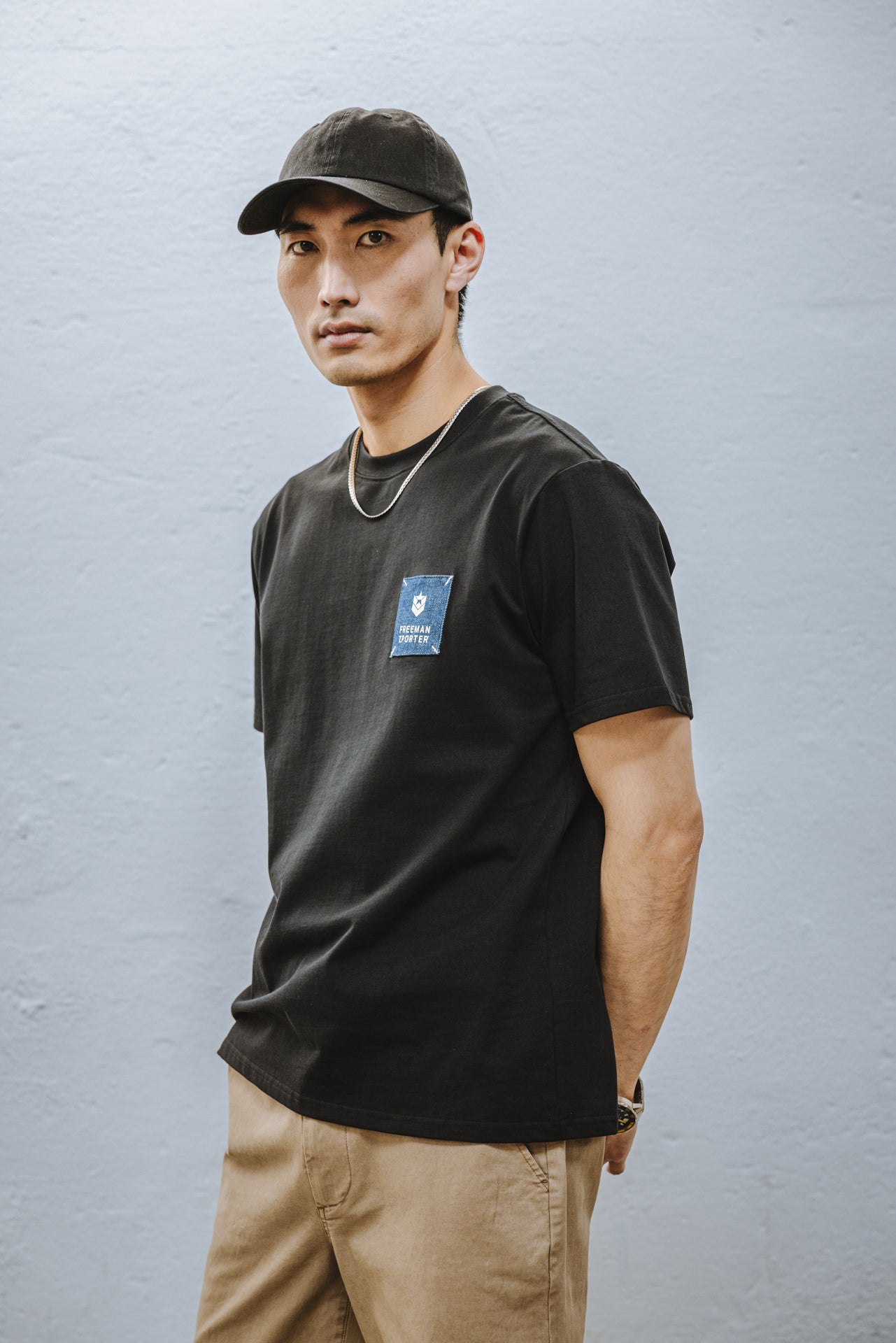 

T-shirt Homme Chuck Patch black | Freeman T. Porter