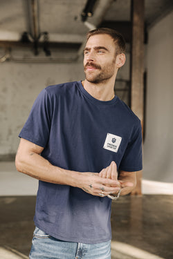 

T-Shirt Herren Chuck Patch navy | Freeman T. Porter