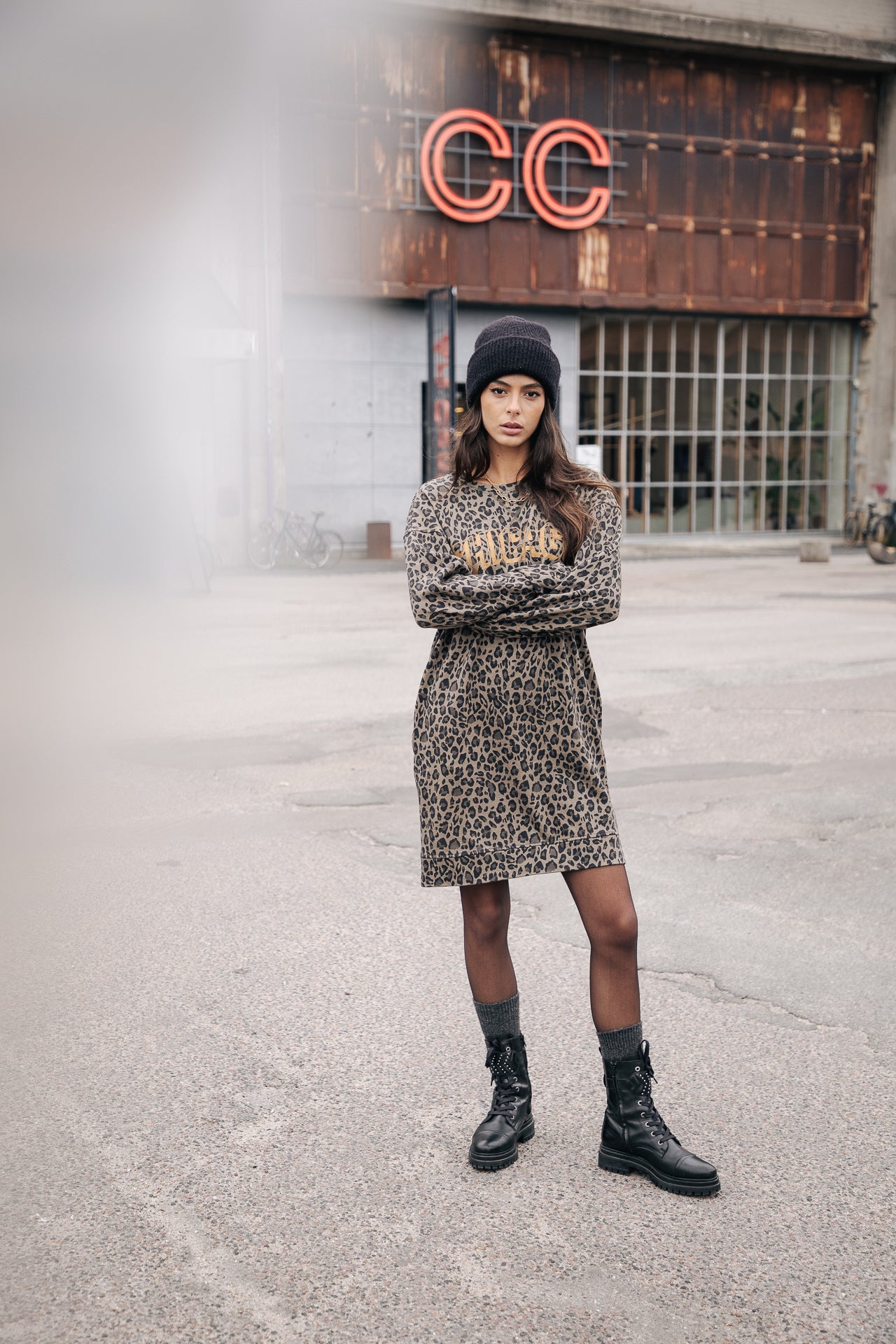 

Robe mi-longue Frau Randsy Leo Chicago khaki | Freeman T. Porter