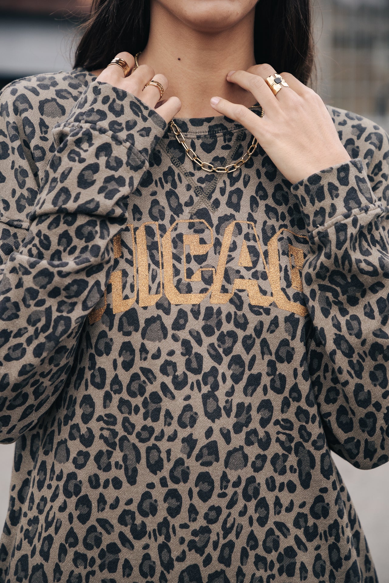 

Robe mi-longue Frau Randsy Leo Chicago khaki | Freeman T. Porter