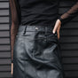 

Jupe simili cuir Mujer Zelya Biker black | Freeman T. Porter