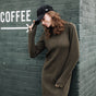 

Robe pull Frau Reliane Plain kombu green | Freeman T. Porter
