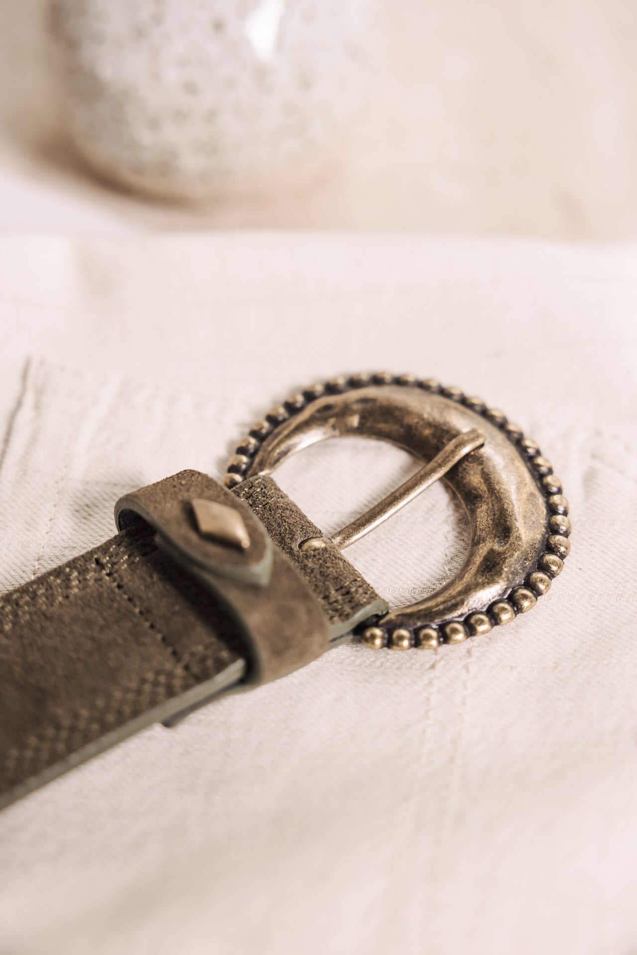 

Ceinture en cuir Femme Kalea khaki | Freeman T. Porter