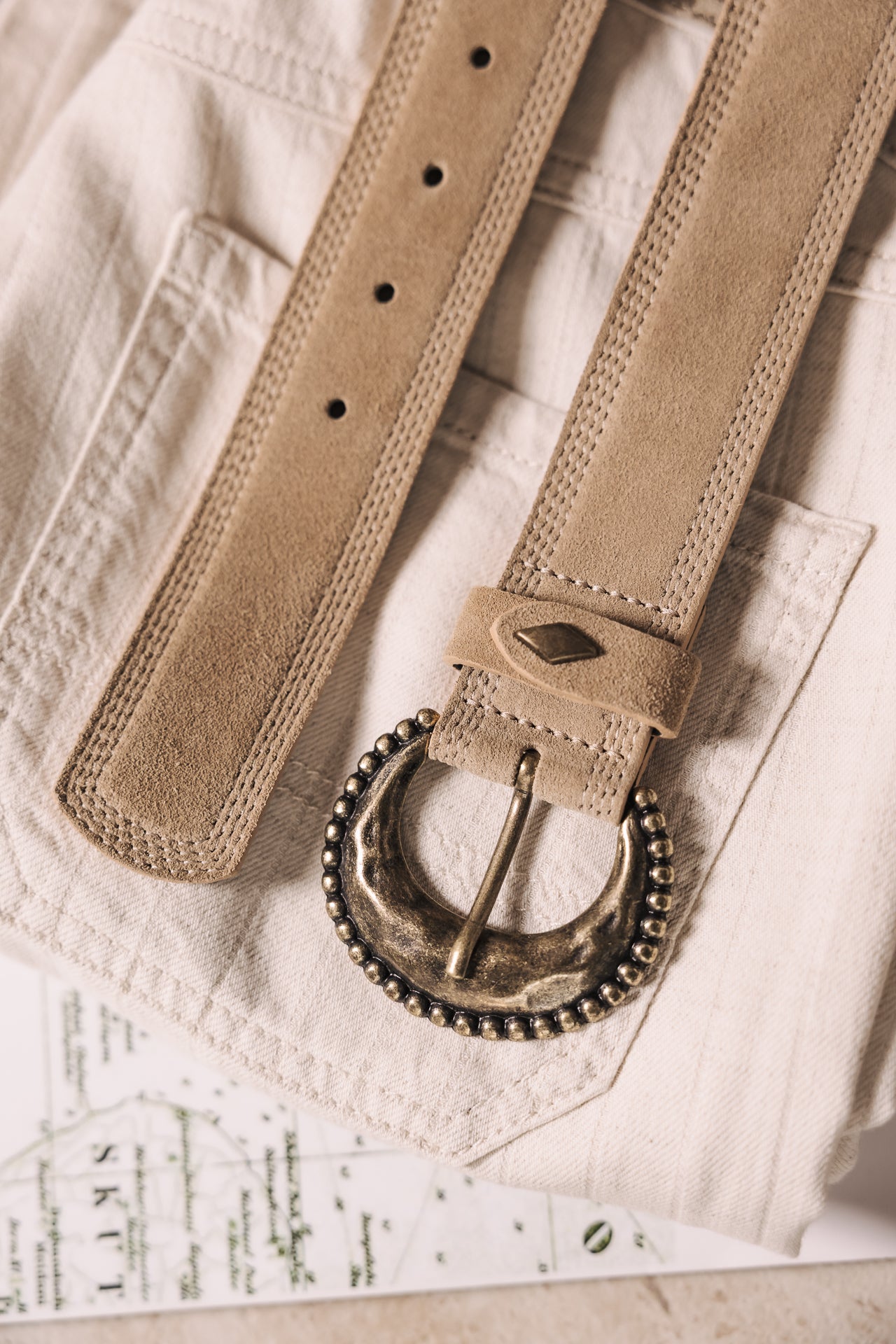  
            

Leather belt Woman Kalea beige | Freeman T. Porter
          