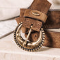 

Leather belt Woman Kalea brown | Freeman T. Porter