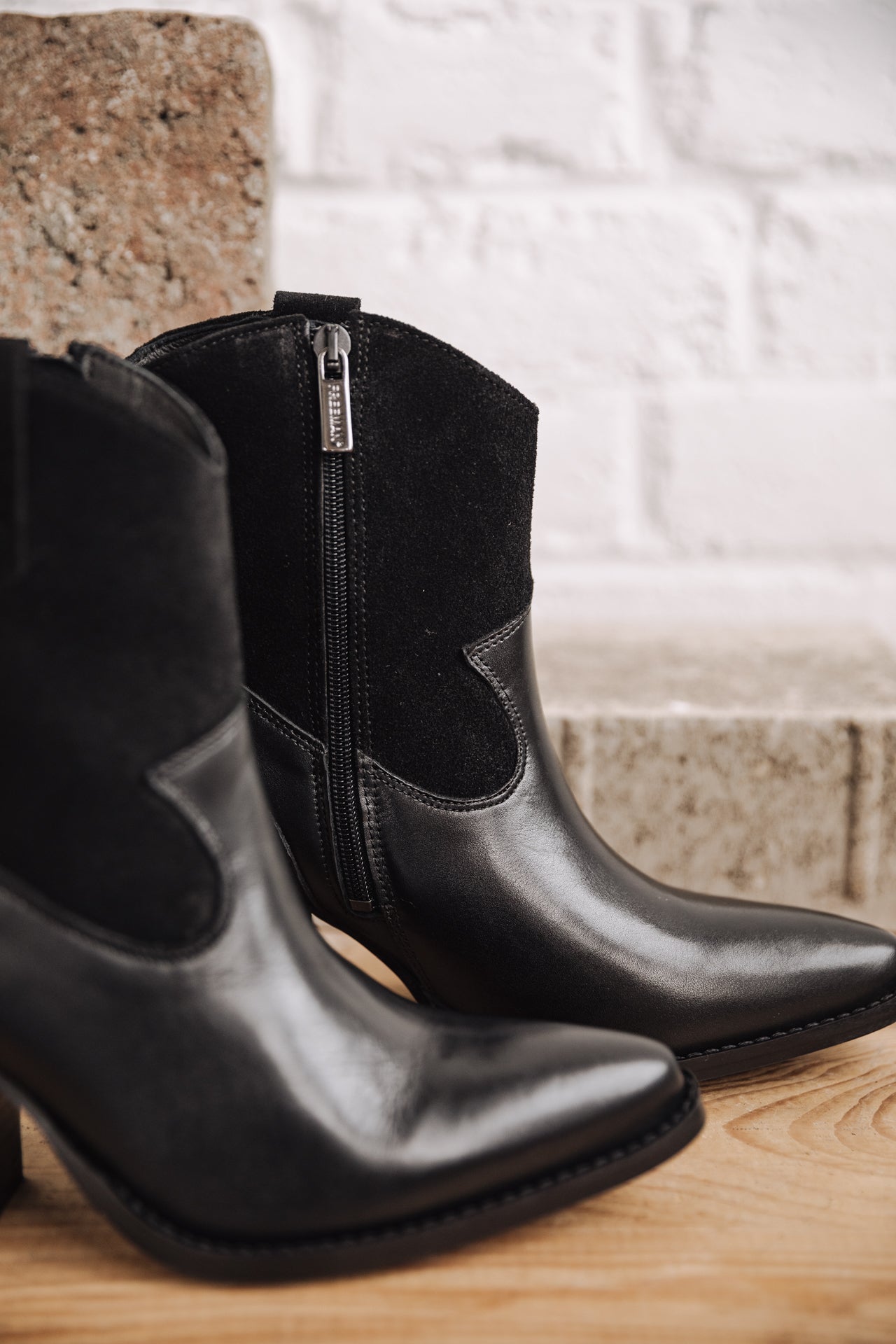 

Boots Woman Luana Mix black | Freeman T. Porter