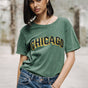

T-Shirt manches courtes Frau Suria Chicago Outline evergreen | Freeman T. Porter