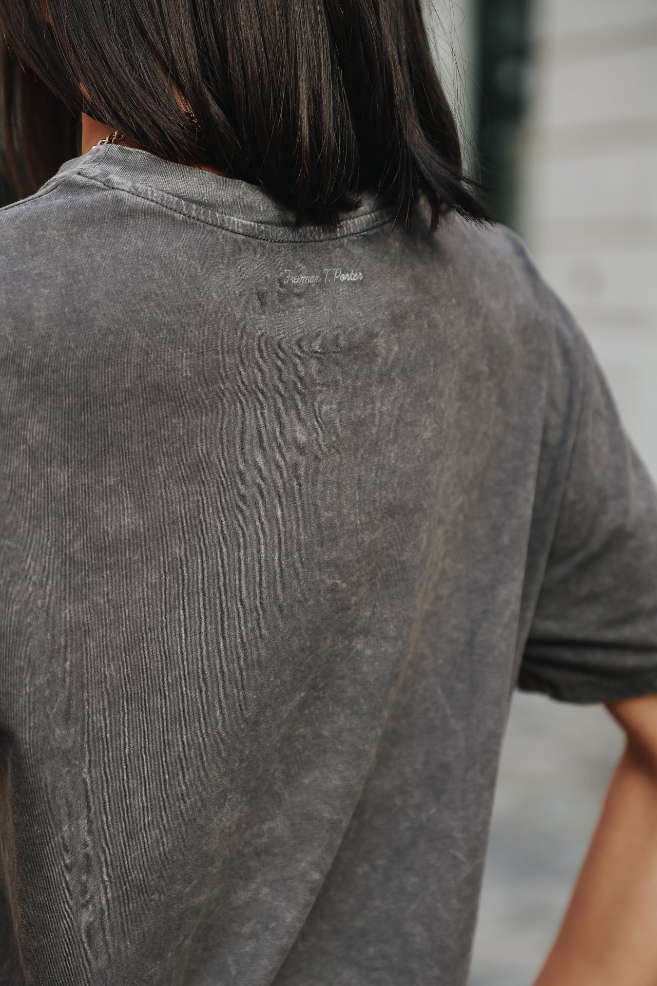 

T-Shirt manches courtes Frau Suria Message thunderstorm | Freeman T. Porter