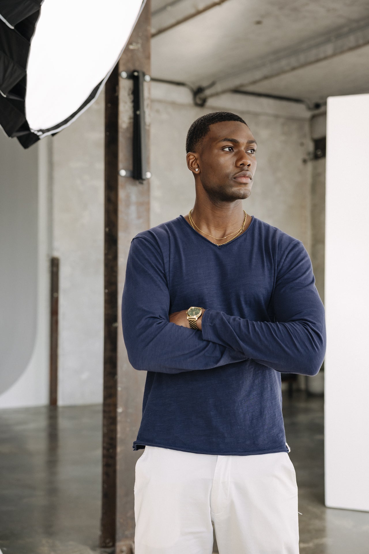 

T-shirt Men Leandro  Kansas naval blue | Freeman T. Porter