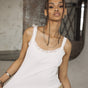 

Lace tank top Woman Dansy Lace white | Freeman T. Porter