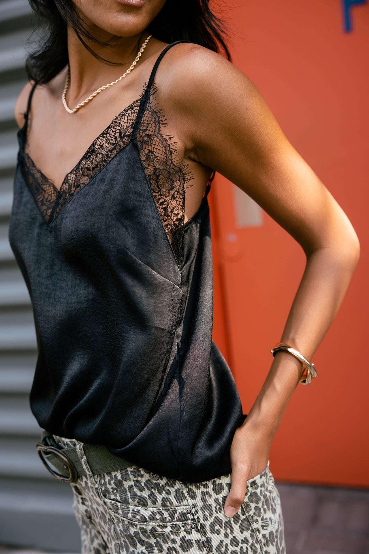 
              

Top bretelles Femme Selia Bicolor black | Freeman T. Porter
            