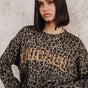 

Sweat col rond Femme Solene Leo Chicago khaki | Freeman T. Porter