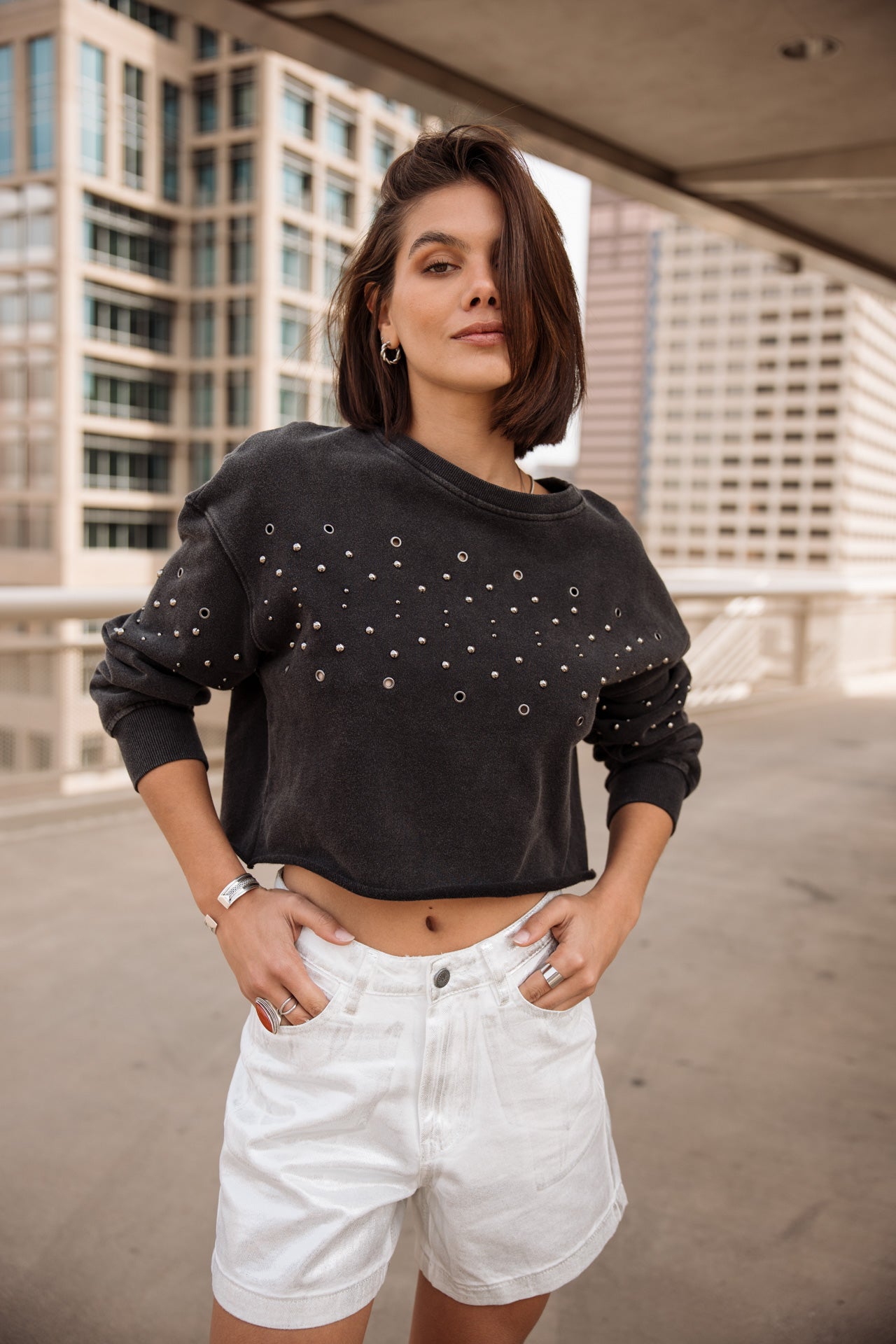 

Sweat bijoux Femme Sihem Jewel old black | Freeman T. Porter