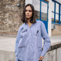 

Chemise style Boyfriend Mujer Chella School blue | Freeman T. Porter