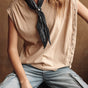 

T-shirt clouté Femme Trenny Studs tan | Freeman T. Porter