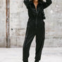 

Satin workwear combination Woman Cartie Plain black | Freeman T. Porter