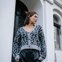 

Cardigan léopard Mujer Gildas Roar greymelange | Freeman T. Porter
