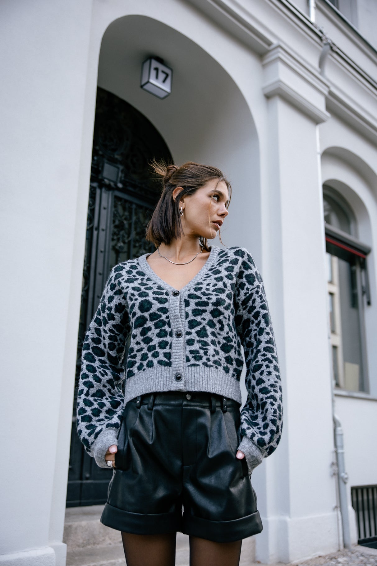   
            

Cardigan léopard Mujer Gildas Roar greymelange | Freeman T. Porter
          