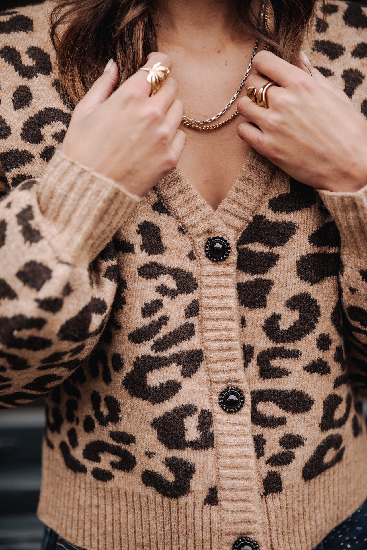 
              

Cardigan léopard Femme Gildas Roar sugar brown | Freeman T. Porter
            
