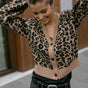 

Cardigan léopard Femme Gildas Roar fauve | Freeman T. Porter