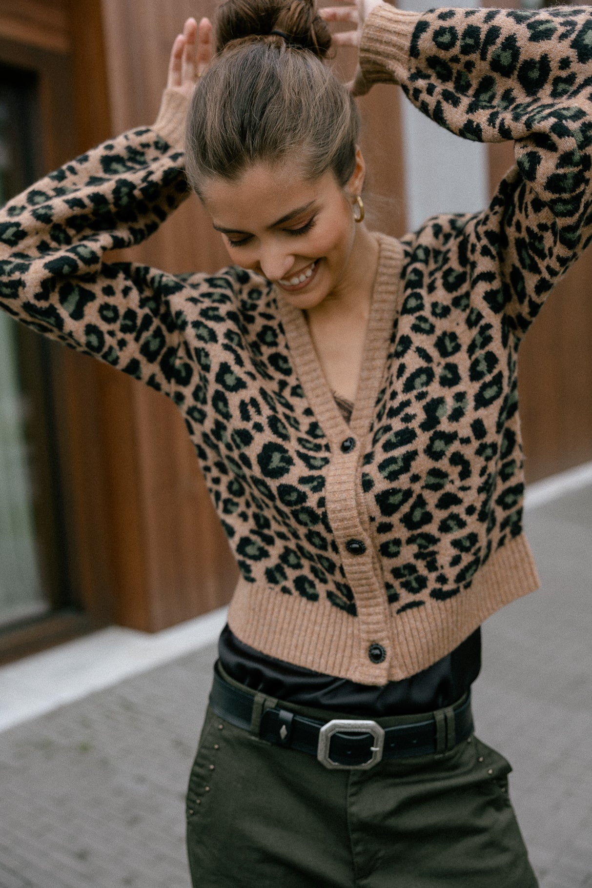   
            

Cardigan léopard Femme Gildas Roar fauve | Freeman T. Porter
          
