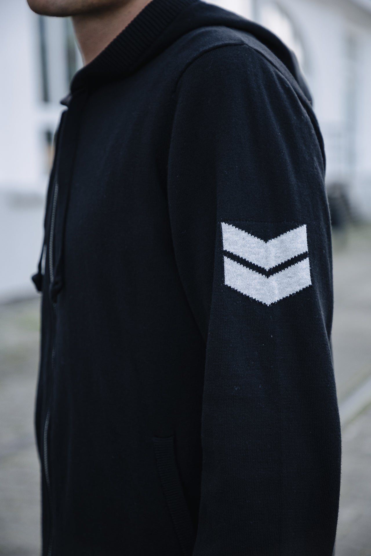 

Zip-up hooded cardigan Men Lyam Conwy black | Freeman T. Porter