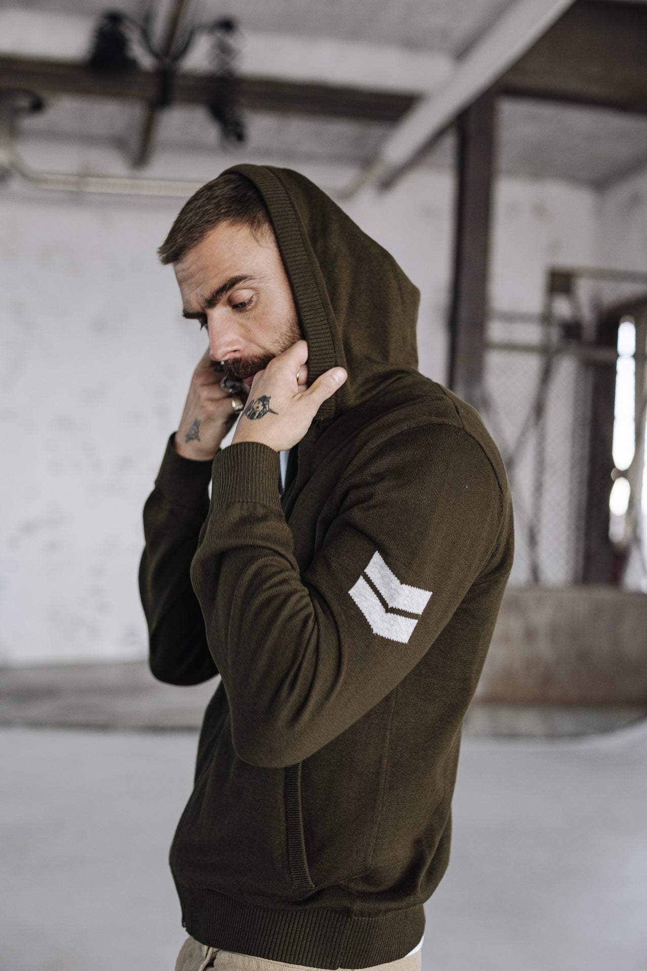 
              

Zip-up hoodie cardigan Men Lyam Conwy olive night | Freeman T. Porter
            