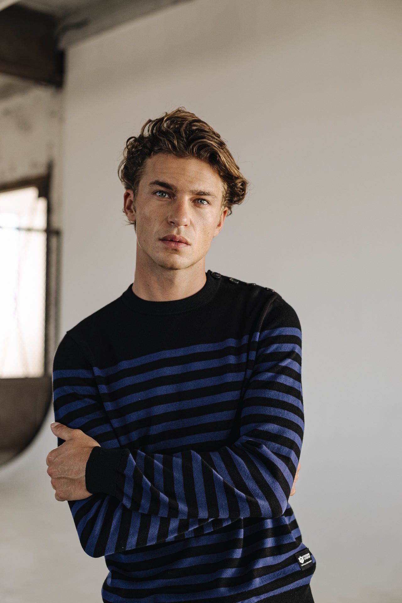 
              

Pull marinière col boutonné Homme Yanis Seaside black_set sail | Freeman T. Porter
            