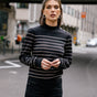 

Pull marinière col boutonné Mujer Pessie Stripes gold | Freeman T. Porter
