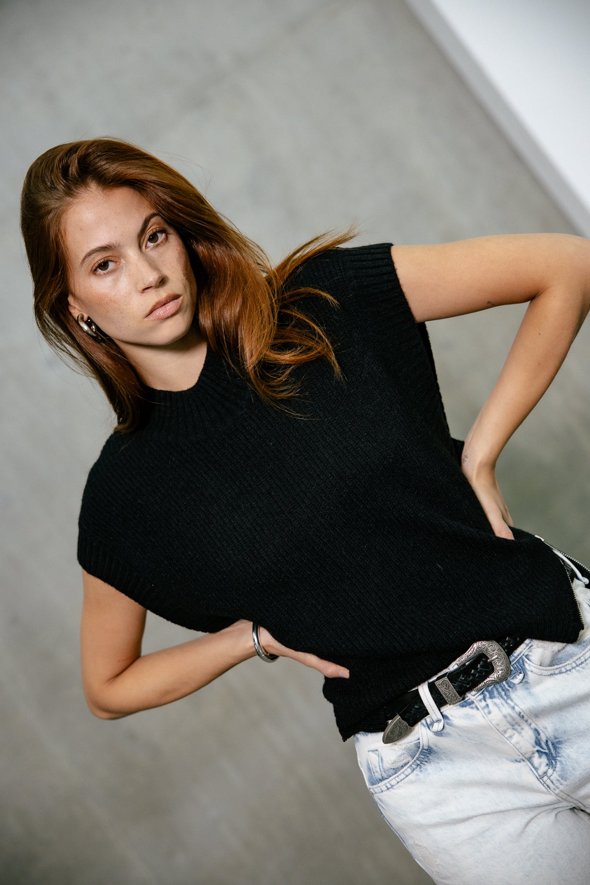   
            

Pull sans manche zippé Femme Phancy black | Freeman T. Porter
          