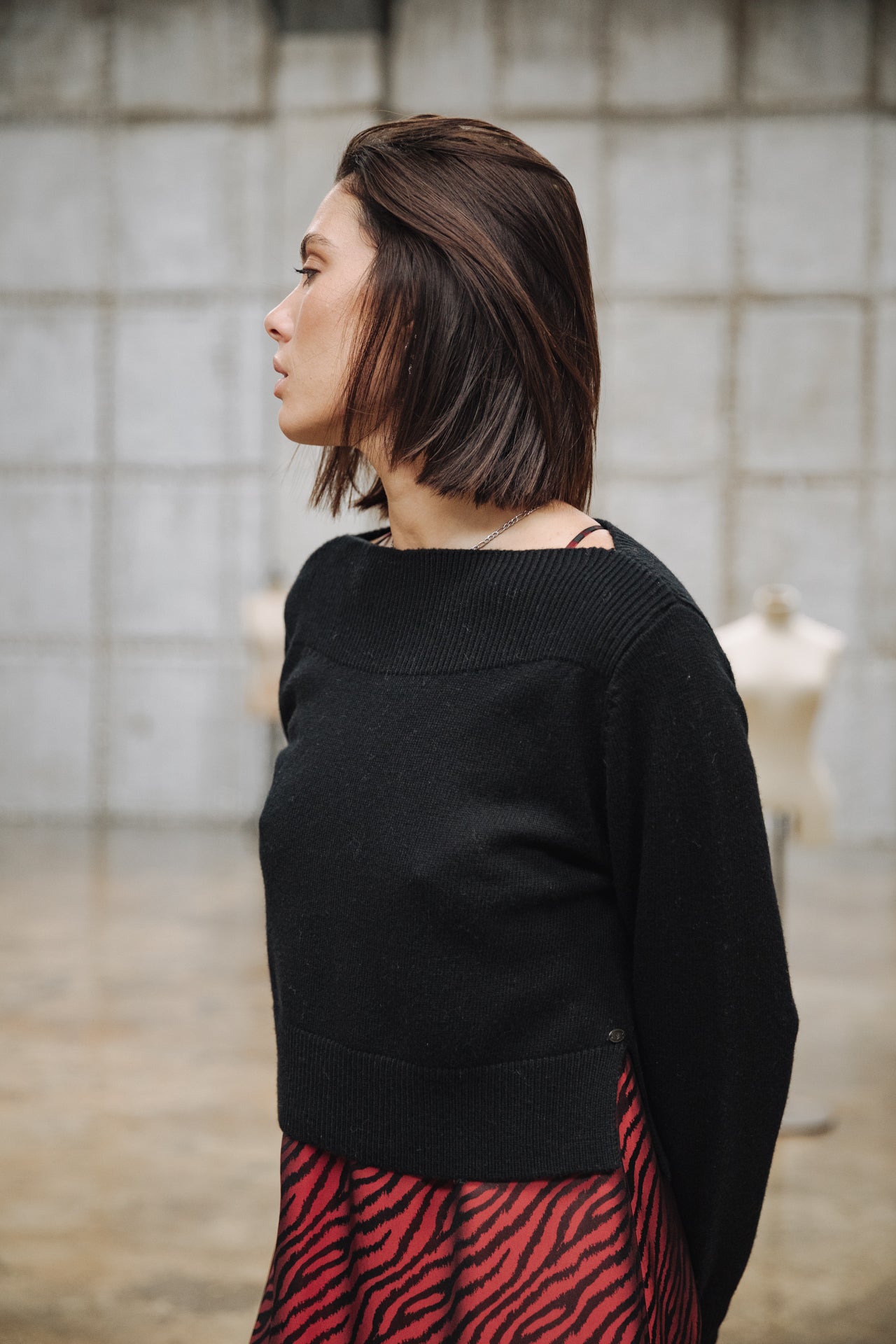

Pull manches longues Woman Plana black | Freeman T. Porter