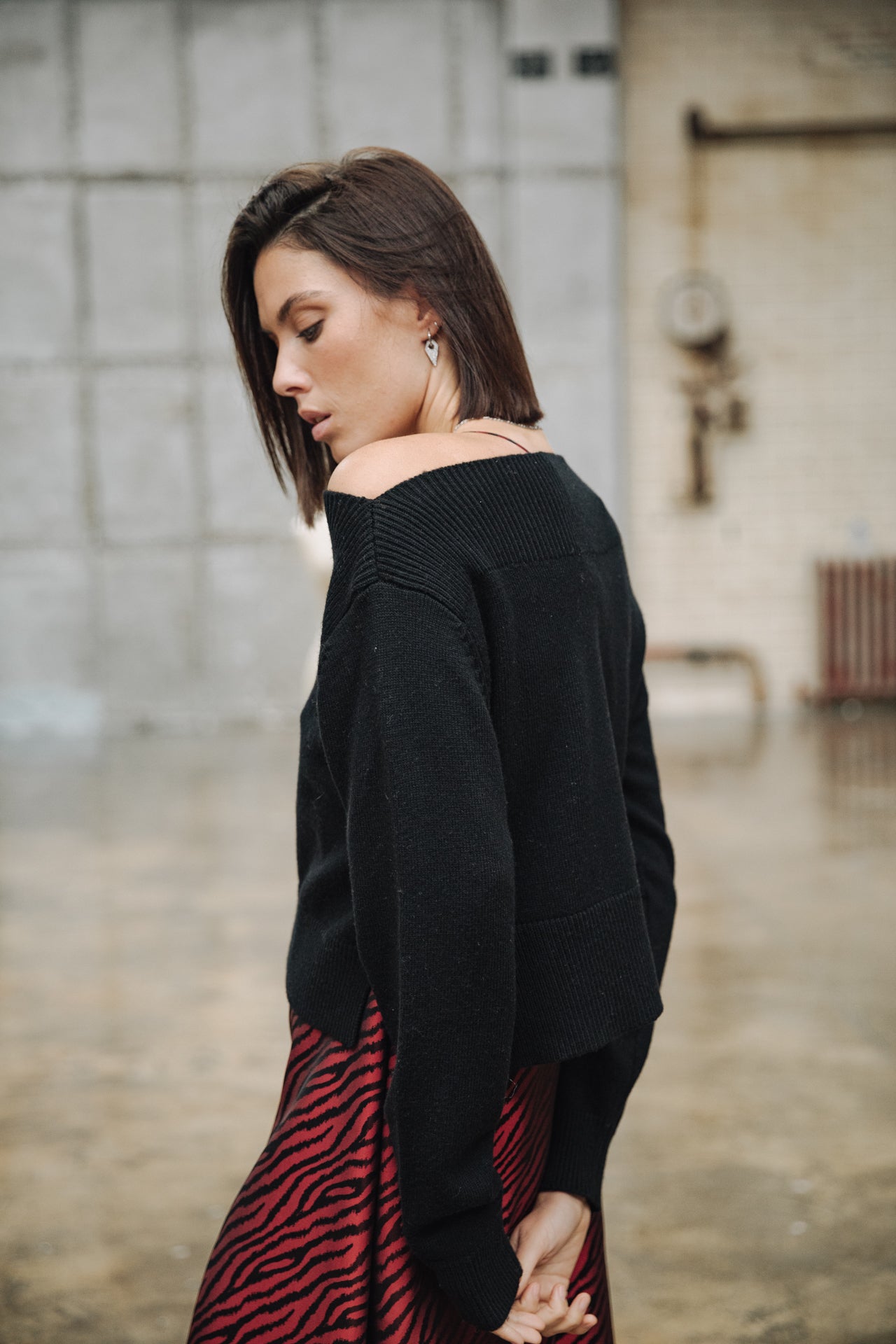 

Pull manches longues Woman Plana black | Freeman T. Porter