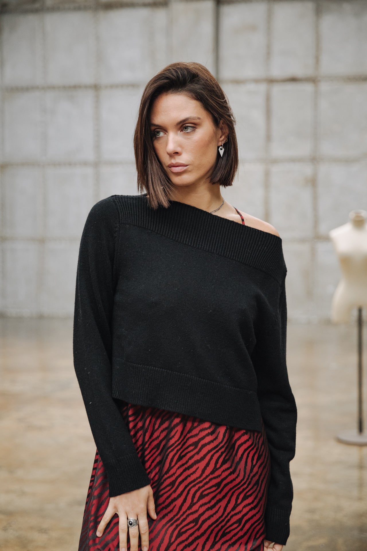 

Pull manches longues Woman Plana black | Freeman T. Porter