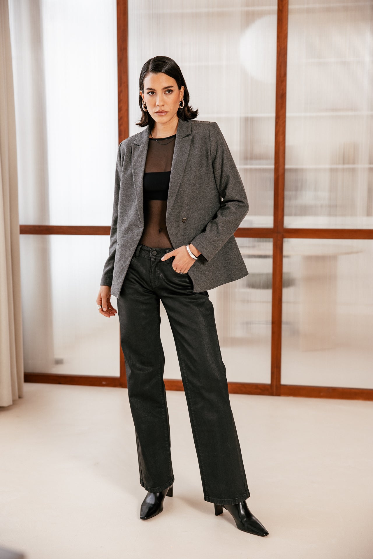 

Oversized blazer Women Bernie Moss moon rock | Freeman T. Porter